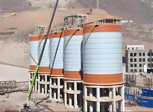 伍家岗高架钢板仓