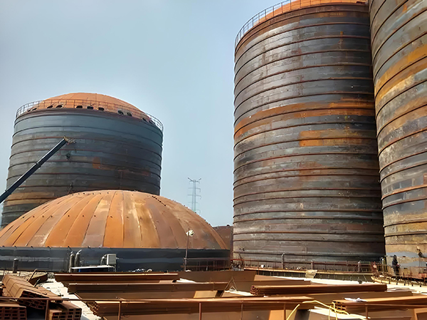 伍家岗焦粉钢板仓